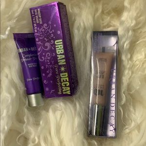 Urban Decay duo pore perfecting/ midnight cowboy